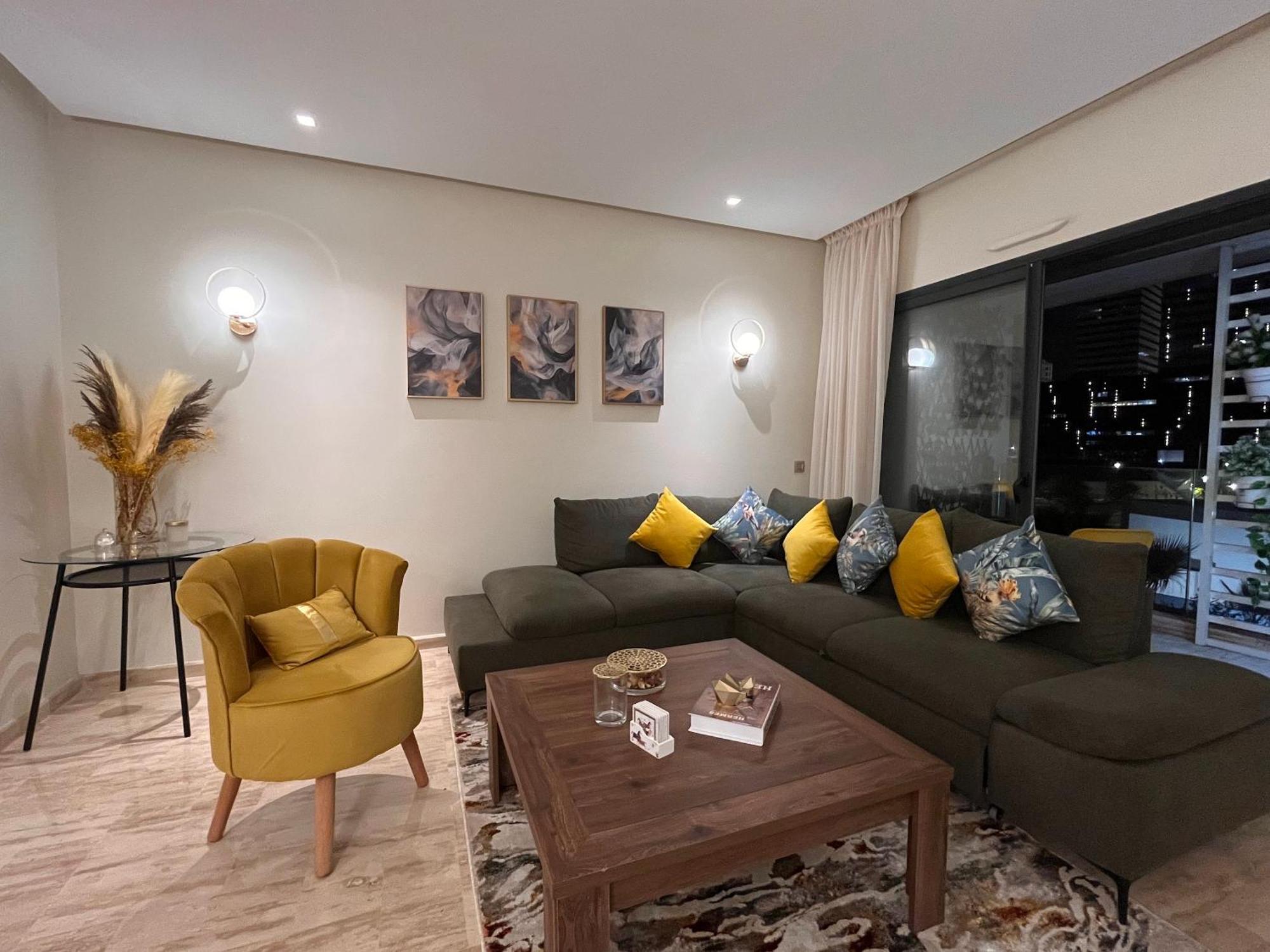 Sojori Cfc, Fibre, Parking, Qualite Premium Apartment Казабланка Екстериор снимка
